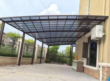 山東怡墅鋁合金電動(dòng)車(chē)棚 專(zhuān)業(yè)制造與有色金屬壓延加工的完美結(jié)合